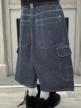 Culture Brand Y2K Baggy Jean Shorts